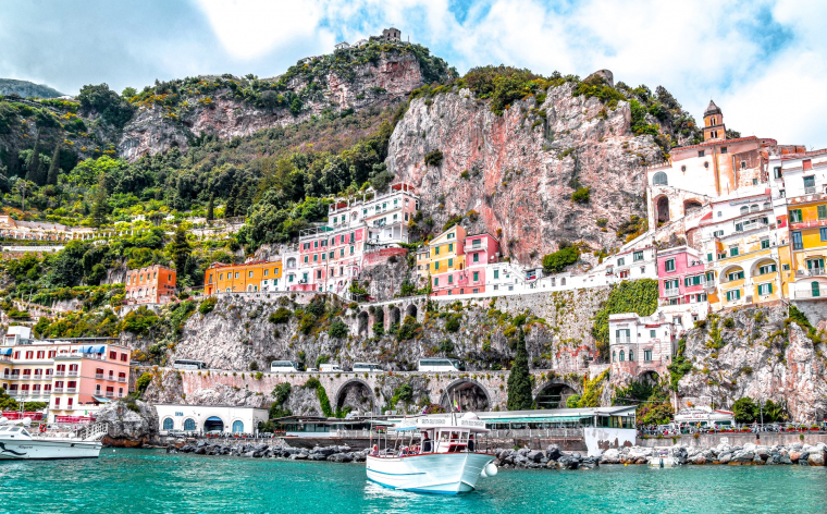 Starp Amalfi un Čilento piekrastēm - Salerno novembrī
